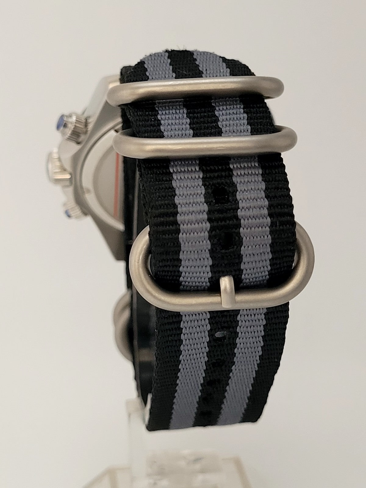 New Panda Divers Watch Chronograph Black VK63 SEIKO TMI Quartz Movement 50m3
