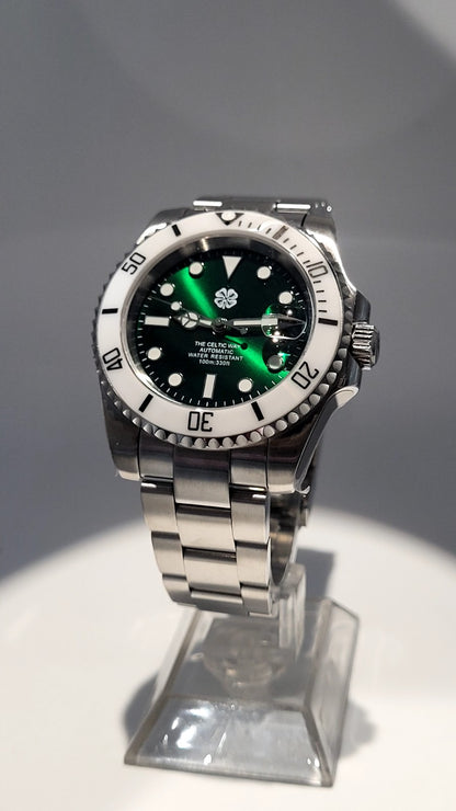 Automatic Celtic EIRE IRELAND Football 'The Celtic Way' Japan Miyota Watch.11