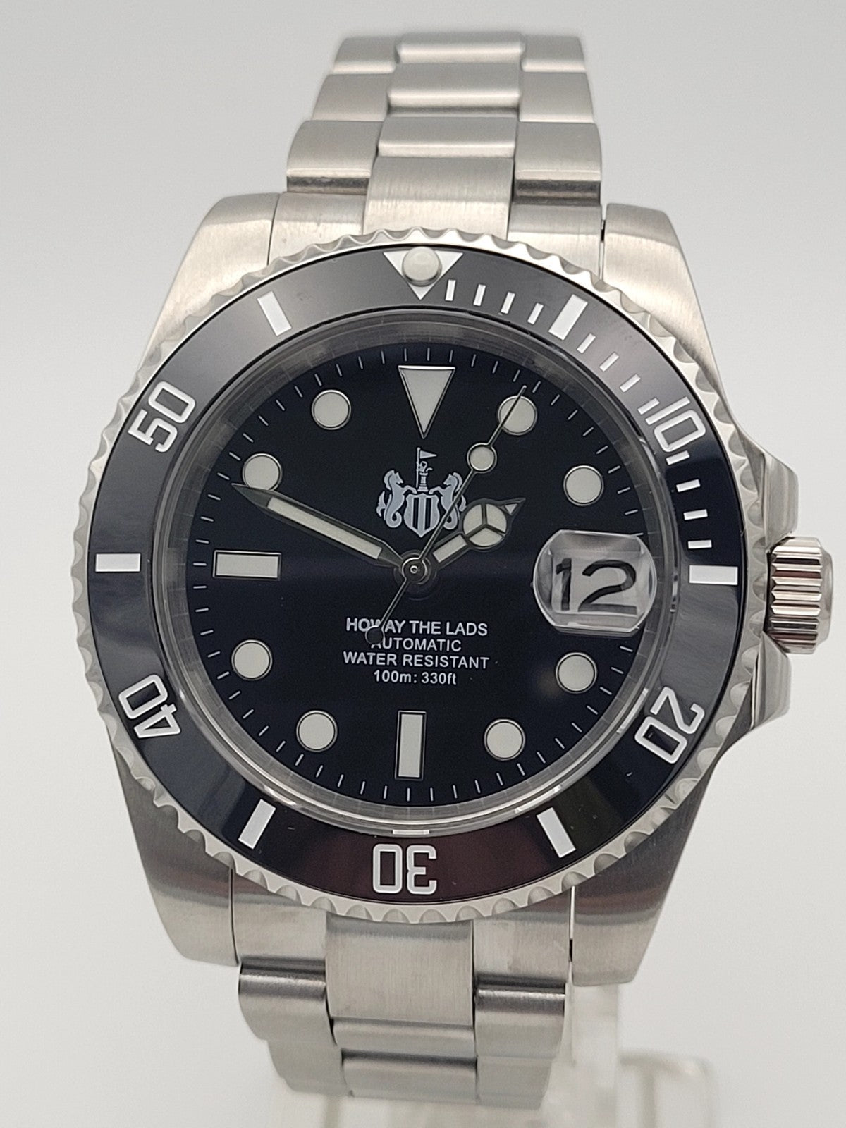Newcastle United NUFC Football 'Howay the Lads', Seiko TMI NH35 Auto Movt Watch.1