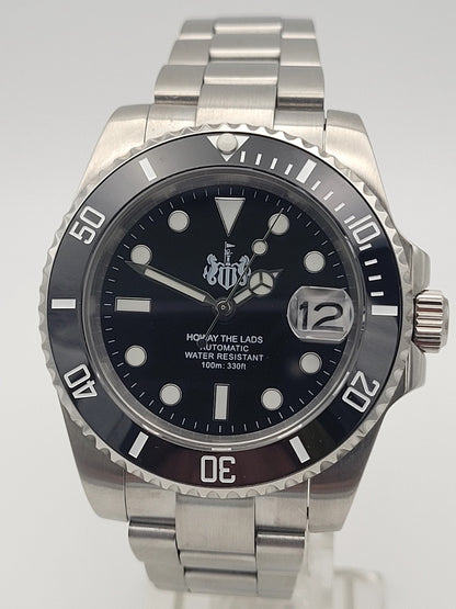 Newcastle United NUFC Football 'Howay the Lads', Seiko TMI NH35 Auto Movt Watch.1
