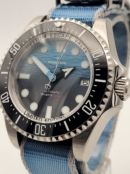 SPECIAL ORDER Personalised Custom Watch Automatic Divers NH34 BATMAN19
