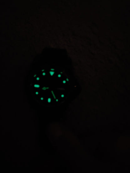 BNIB AUTOMATIC Custom Pepsi Divers Watch Seiko TMI NH35 10atm Sapphire 19
