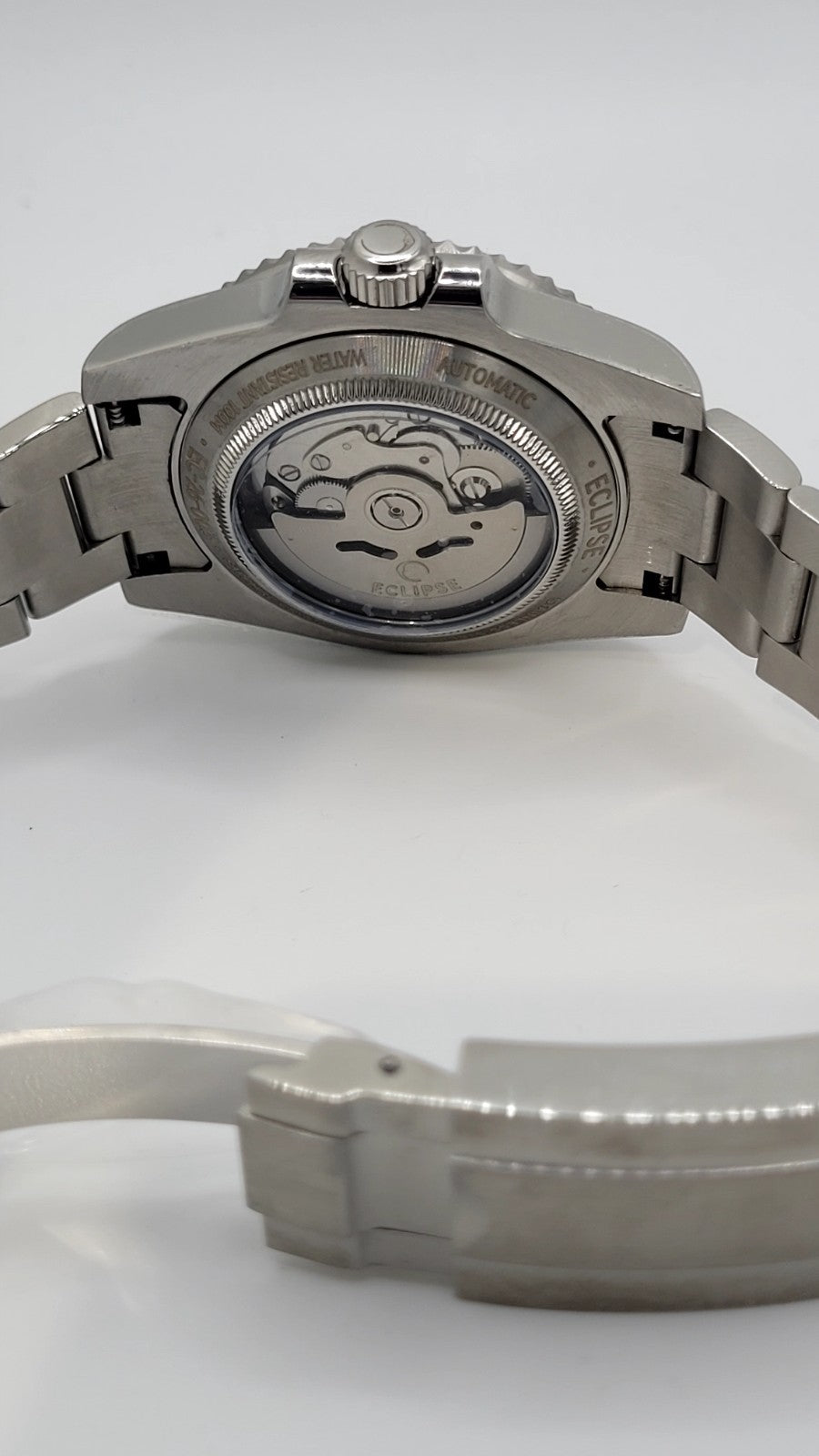 Eclipse Shadow Diver Automatic Watch NH35 Sapphire 100m Stainless Steel12