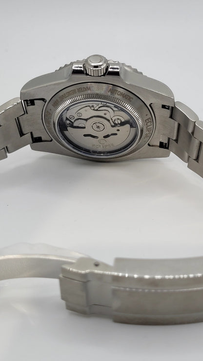 Eclipse Shadow Diver Automatic Watch NH35 Sapphire 100m Stainless Steel12