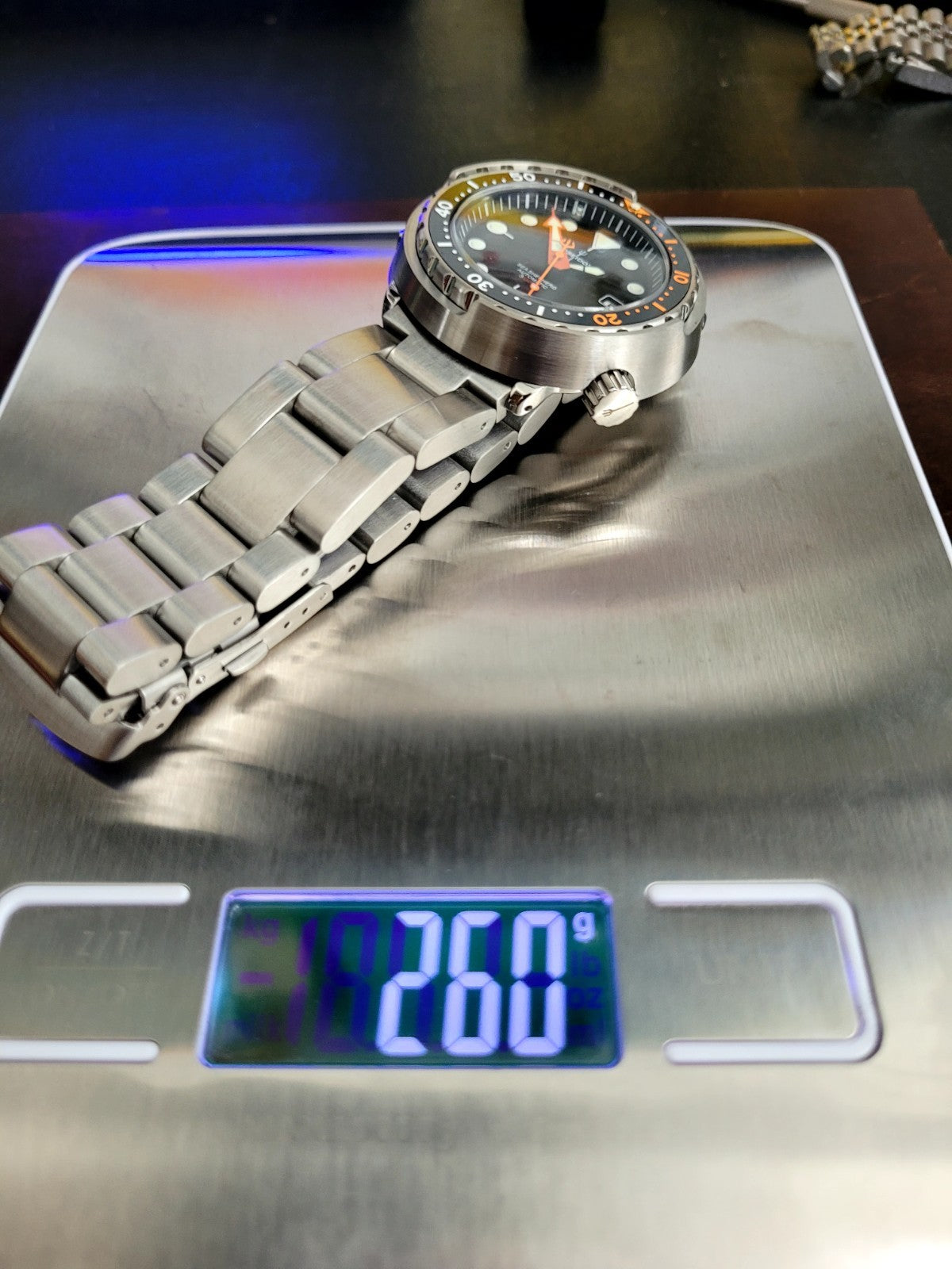 POSEIDON Automatic Black 'Tuna' Heavy Divers Watch 30ATM (SEIKO TMI) NH3516