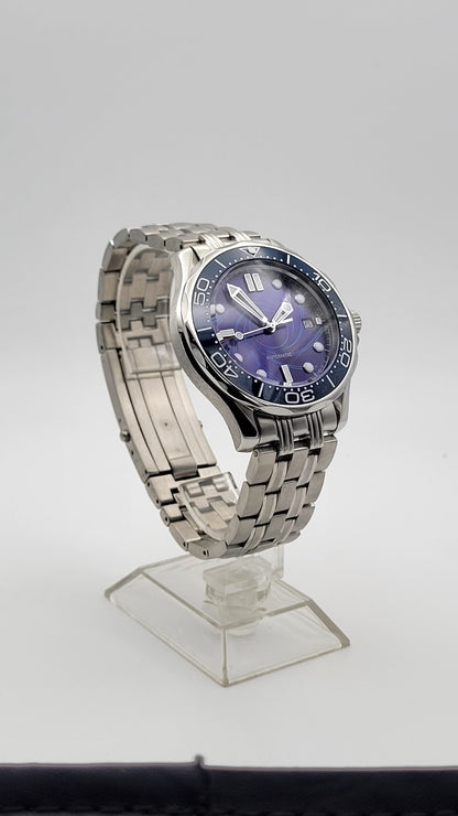 Automatic Blue Diver Watch Ceramic Bezel Sapphire Crystal UK Seller Divers 100m11