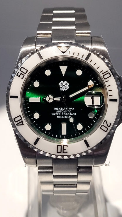Automatic Celtic EIRE IRELAND Football 'The Celtic Way' Japan Miyota Watch.1