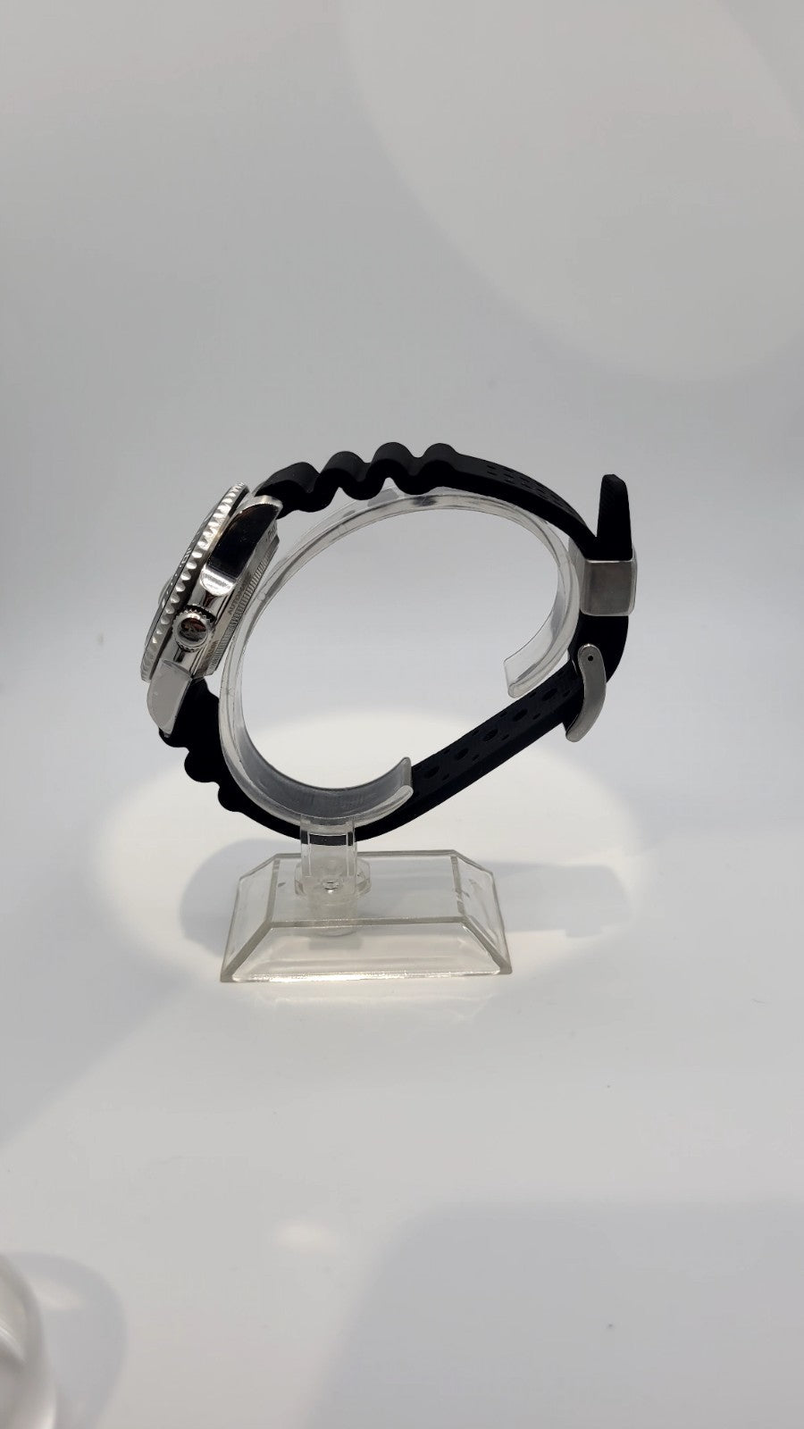 NH35 AUTOMATIC DIVERS WATCH Phantom Tactical Diver Sapphire Rubber Black 10ATM 9