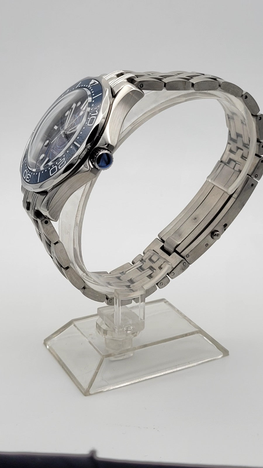 Blue Wave Automatic Diver Watch Ceramic Bezel Sapphire Crystal UK Seller 7