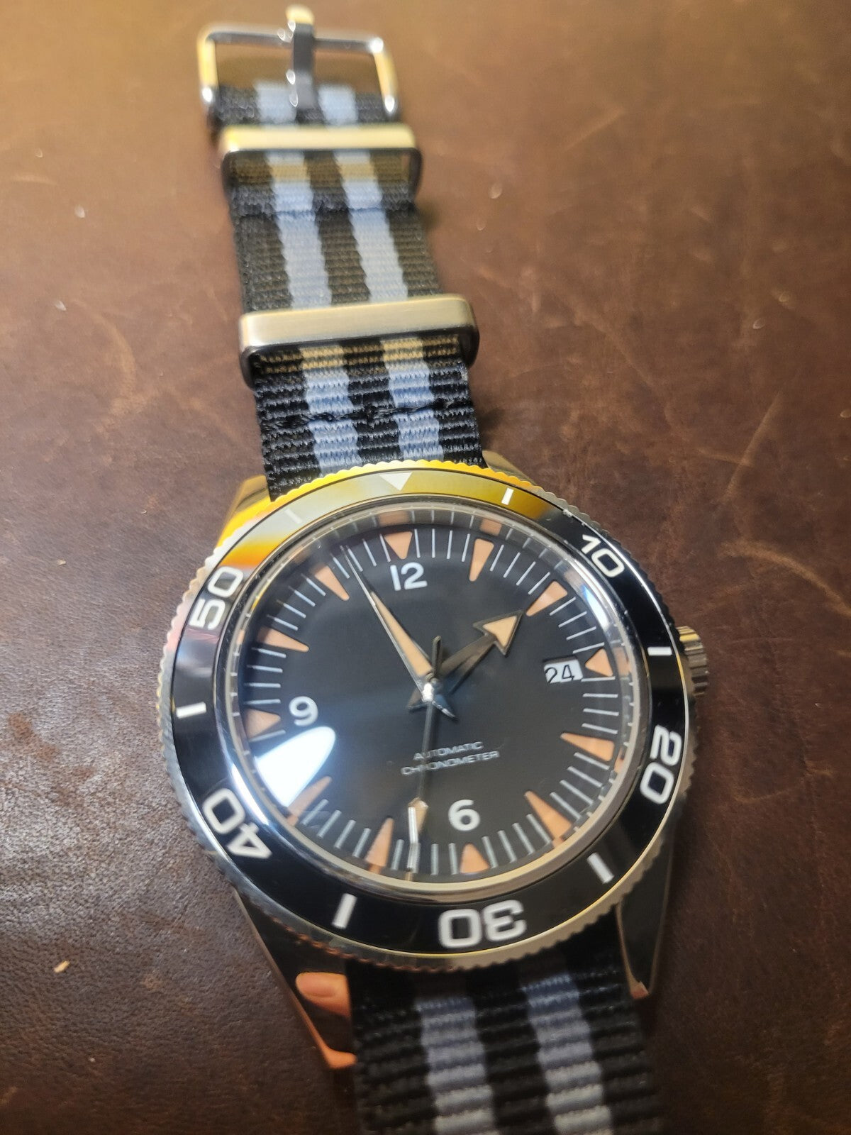 High Quality Automatic Vintage Style Diver Watch Miyota Movement Sapphire 100m14