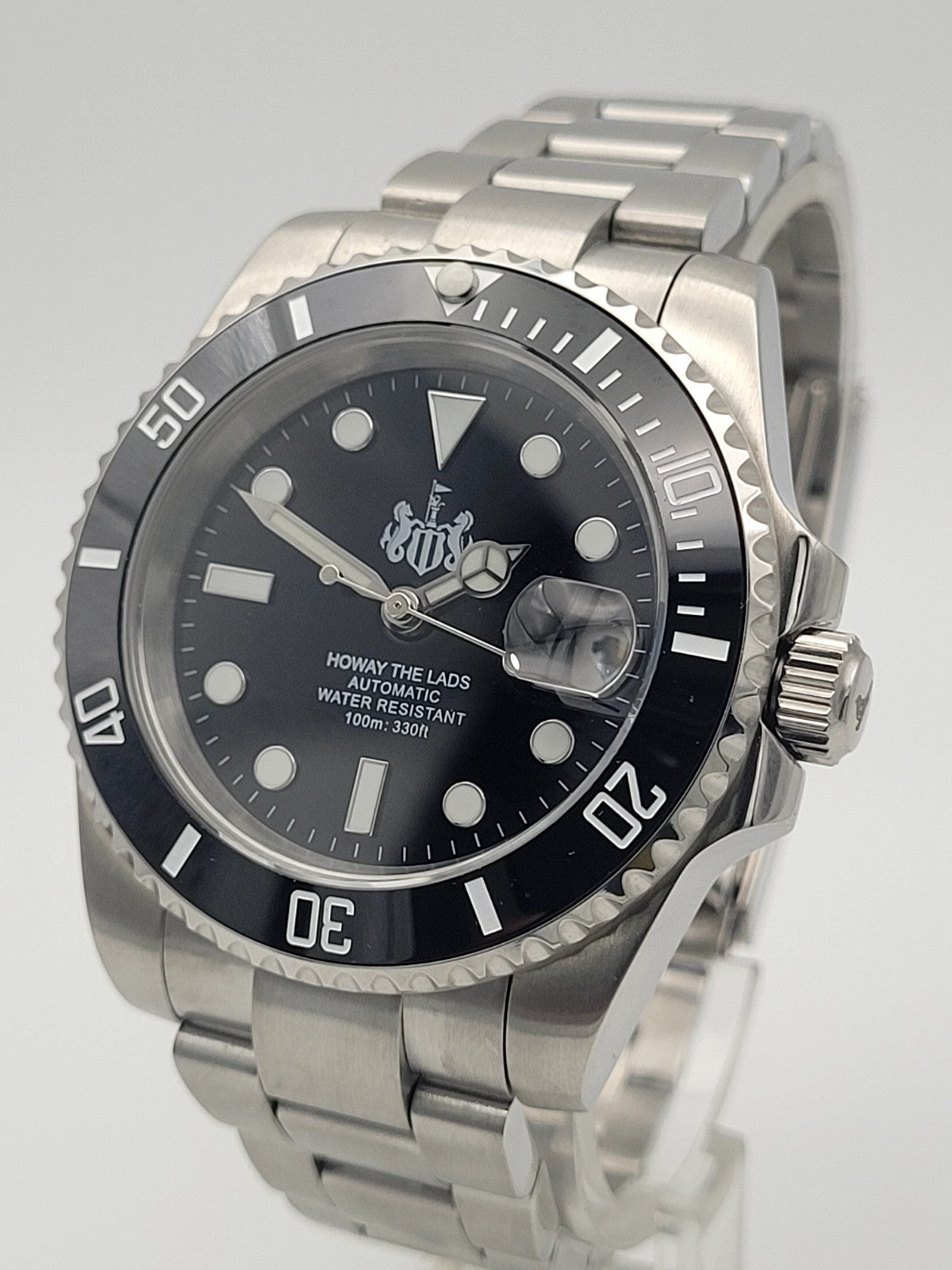 Newcastle United NUFC Football 'Howay the Lads', Seiko TMI NH35 Auto Movt Watch.2