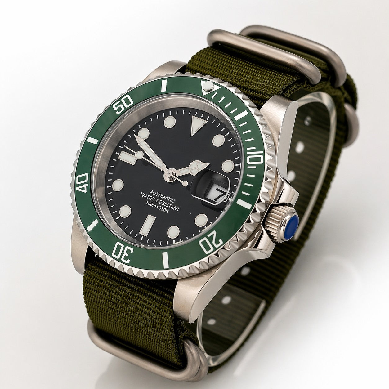 Custom Automatic Divers Watch BUILD YOUR OWN Choice Sapphire Crystal 100m UK 10