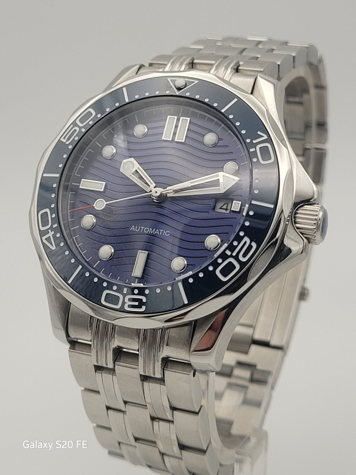 Mens Luxury Citizen MIYOTA Japan Automatic Movement Blue Divers Watch 10ATM0