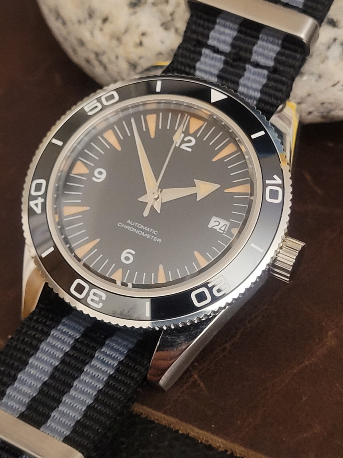 High Quality Automatic Vintage Style Diver Watch Miyota Movement Sapphire 100m9