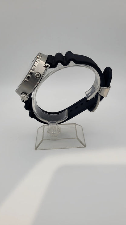 BNIB Atlantis Automatic Divers Watch 300m Black Dial Tuna Sapphire Ceramic 8