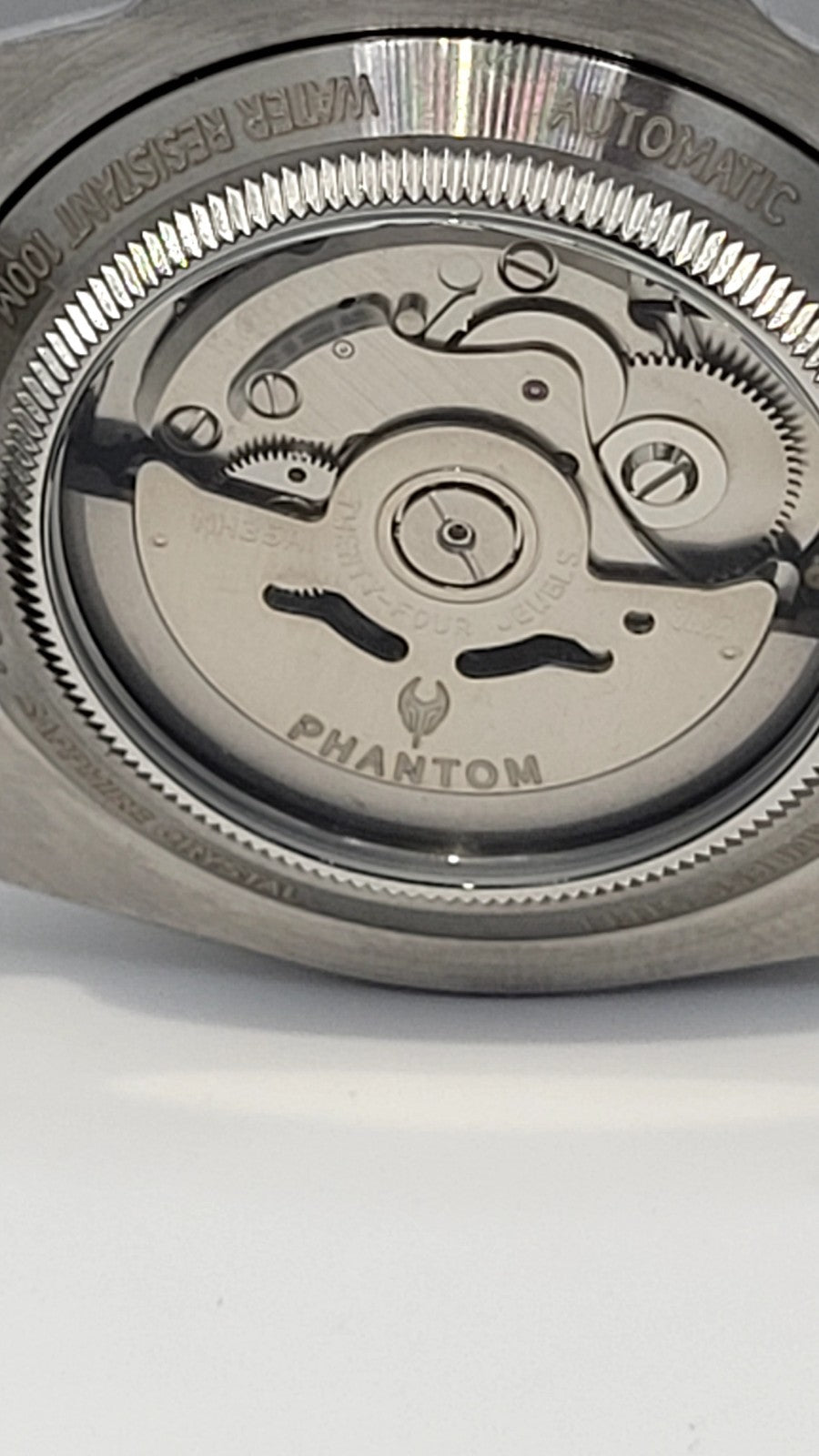 Phantom Stealth Diver Automatic NH35 Sapphire Ceramic Black Dive Watch 100m13