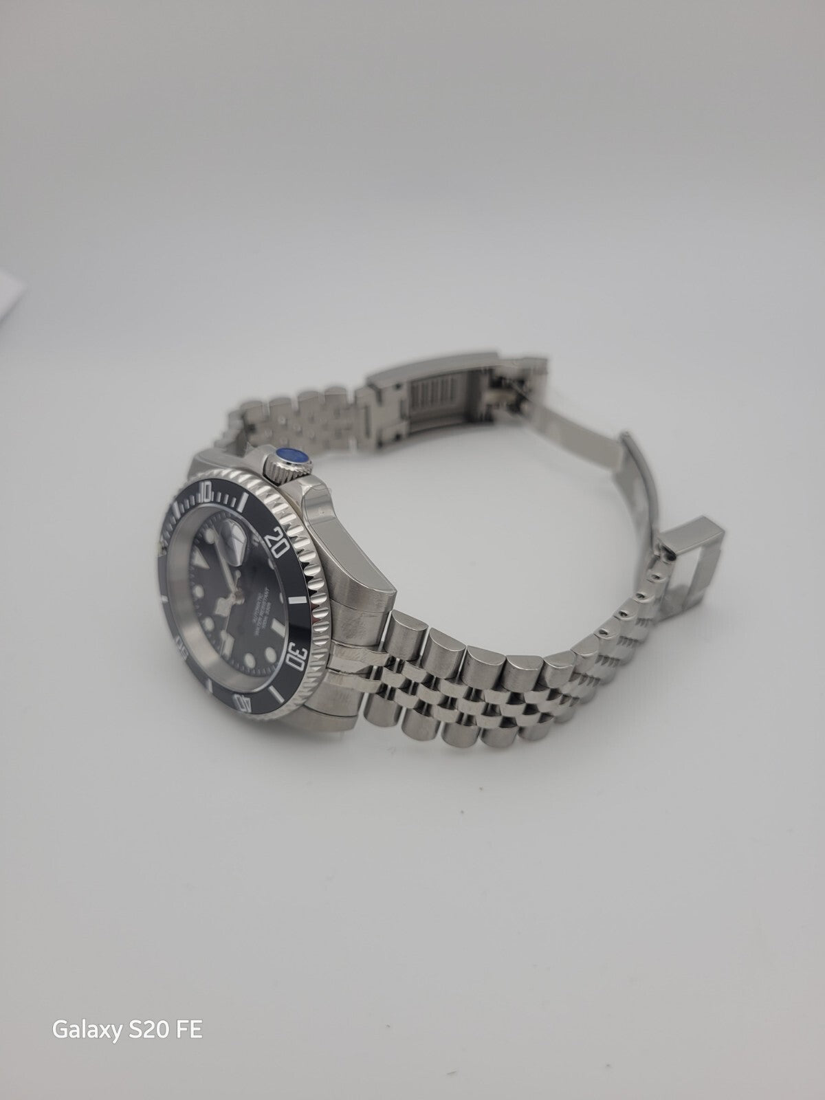 New Automatic Black Sub Divers Watch Sapphire Ceramic Seiko TMI NH35 Movement8