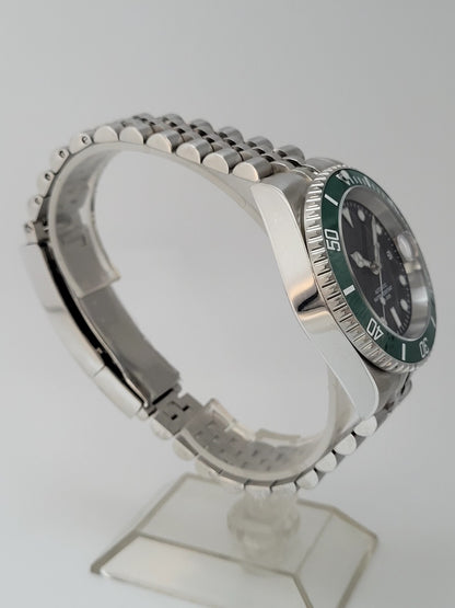 Quality Automatic Luxury Divers Watch Black Green 'Kermit'  Seiko TMI NH35 10