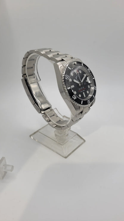 Eclipse Shadow Diver Automatic Watch NH35 Sapphire 100m Stainless Steel9
