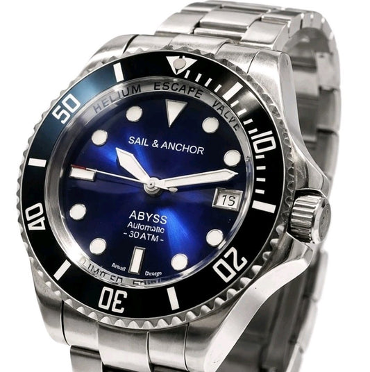 Blue Automatic Dive Watch NH35 43mm Sapphire Ceramic Bezel 300m UK Seller 1