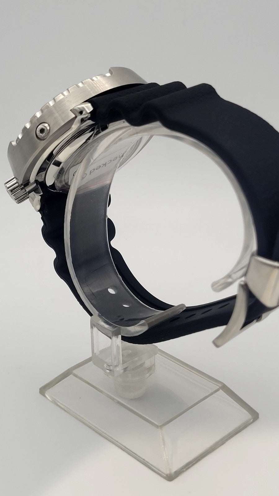 BNIB Atlantis Automatic Divers Watch 300m Black Dial Tuna Sapphire Ceramic 9