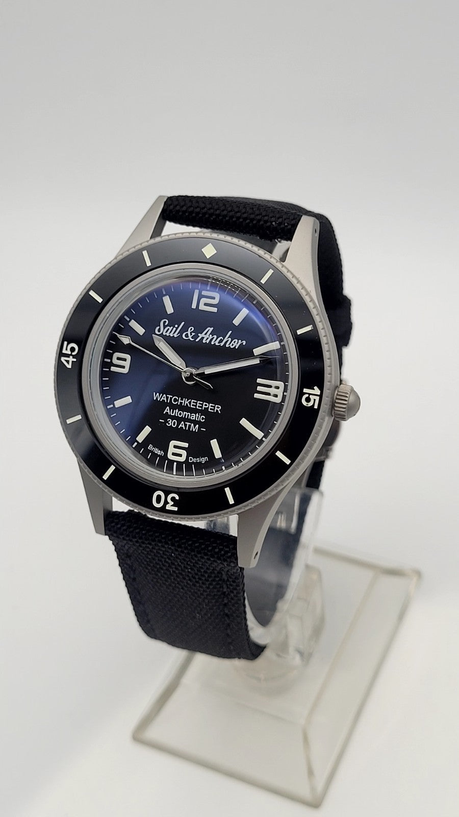 New Automatic Divers Watch Sail and Anchor WATCHKEEPER NH35 (SEIKO TMI) Warranty7