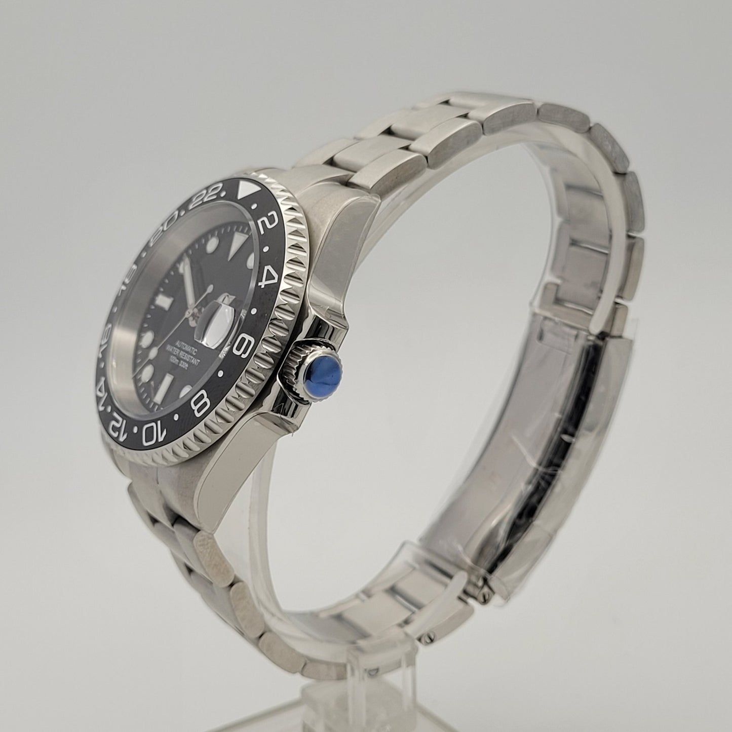 BNIB Automatic Black Sub Divers Watch. Seiko TMI NH35 Japanese Movement  100m4