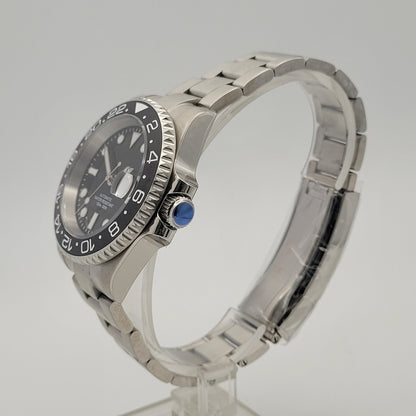 BNIB Automatic Black Sub Divers Watch. Seiko TMI NH35 Japanese Movement  100m4