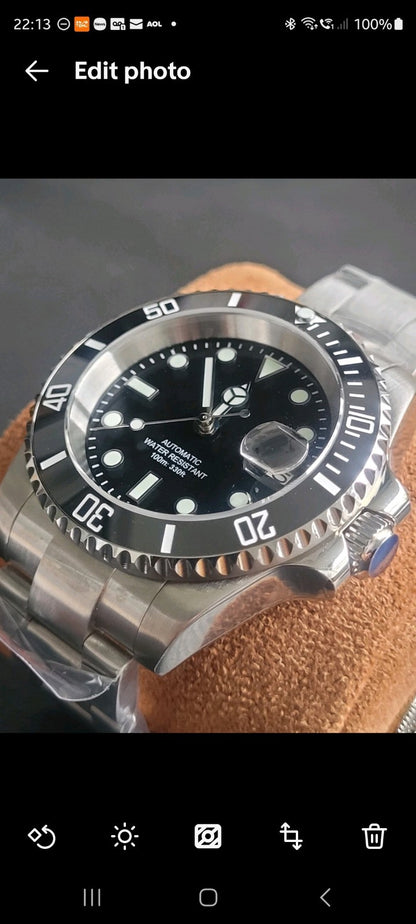 CHOOSE YOUR OWN Automatic Divers Watch Choice Sapphire Crystal 100m UK SELLER 9