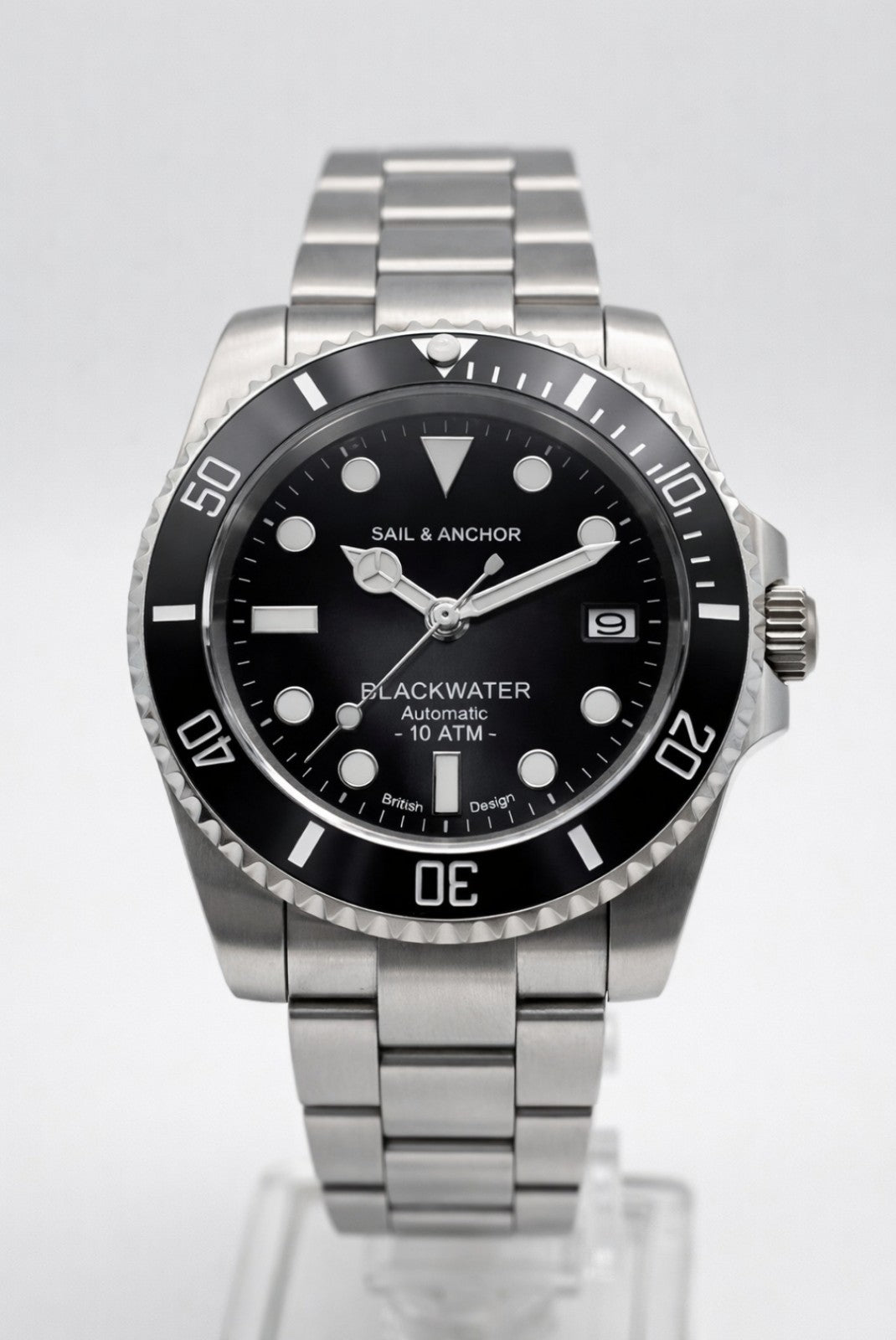 Sail & Anchor 'Blackwater' SEIKO TMI NH35 Automatic Divers Watch British Design3