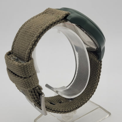Military Field Watch Quartz Olive Green NATO Strap Army Style Watch6