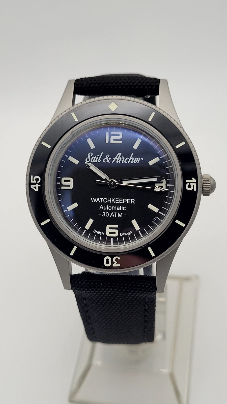 New Automatic Divers Watch Sail and Anchor WATCHKEEPER NH35 (SEIKO TMI) Warranty8