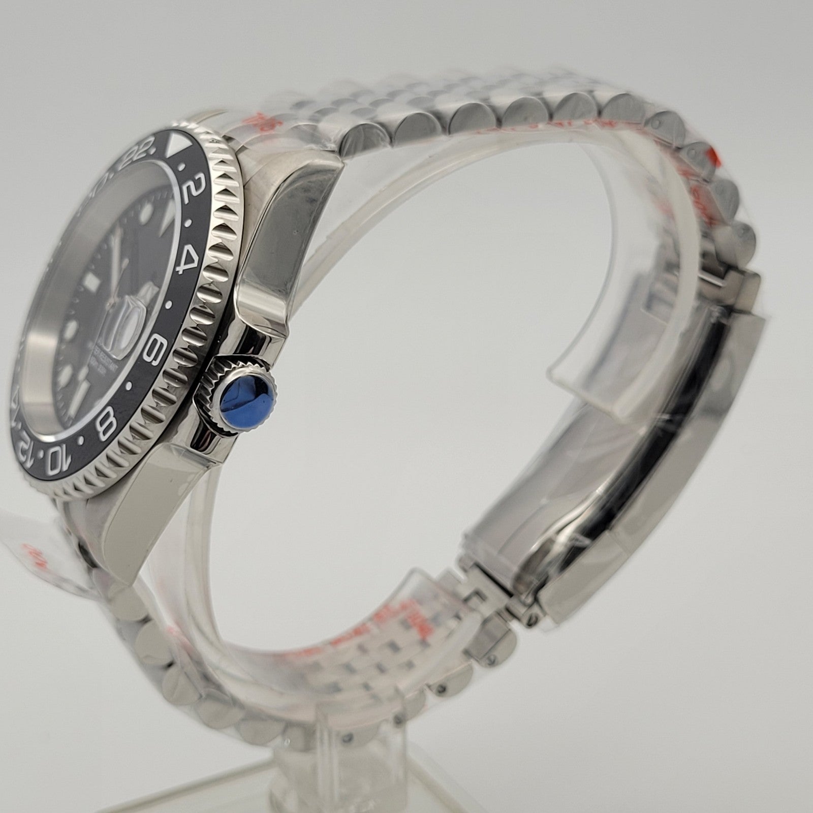 Mens Automtic Luxury Black Divers Watch Seiko TMI NH35 Movement 10ATM Sapphire 4