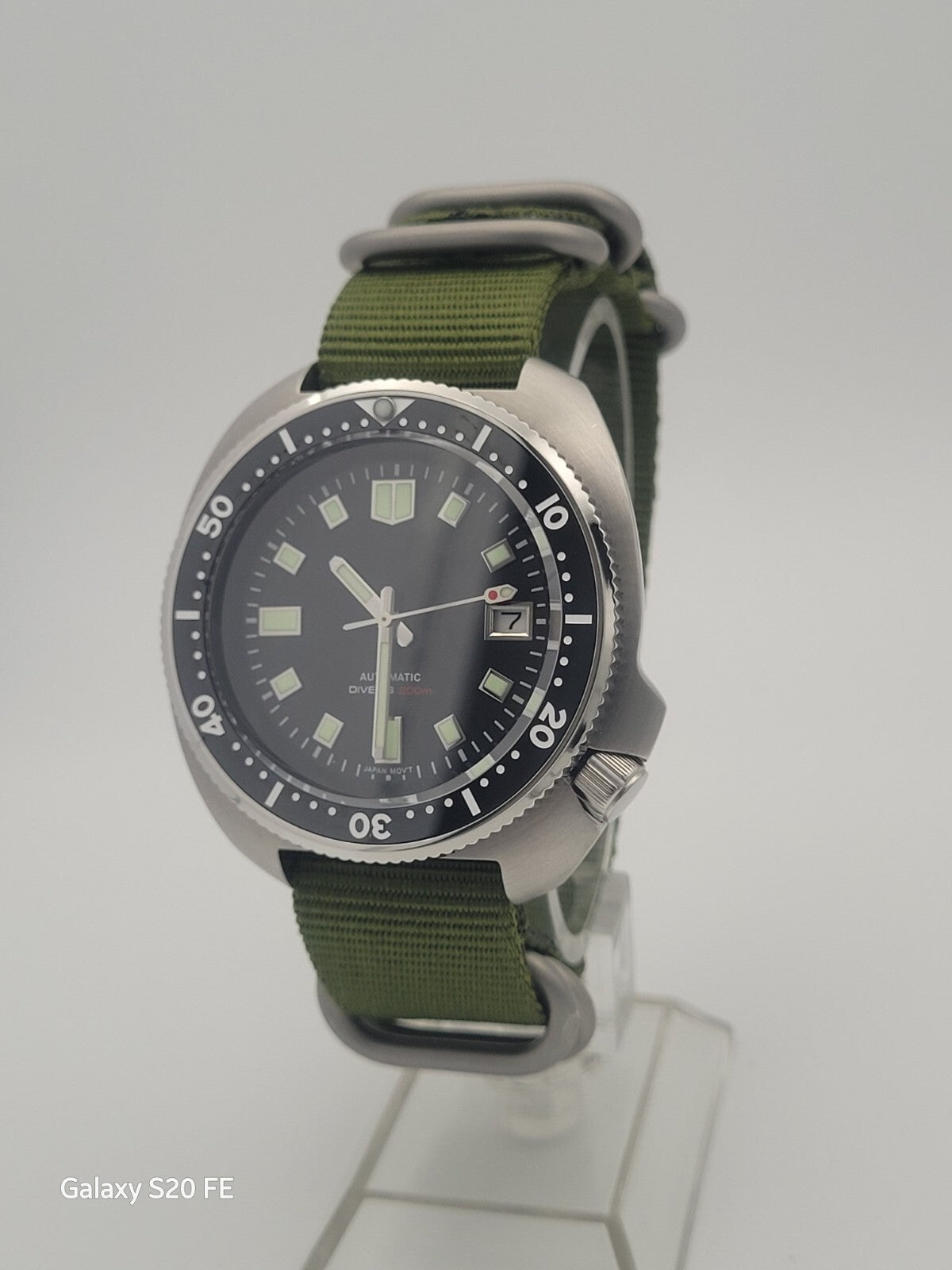 New Automatic 'Willard' Divers Watch NH35 (SEIKO TMI) Japan 20ATM Sapphire 14