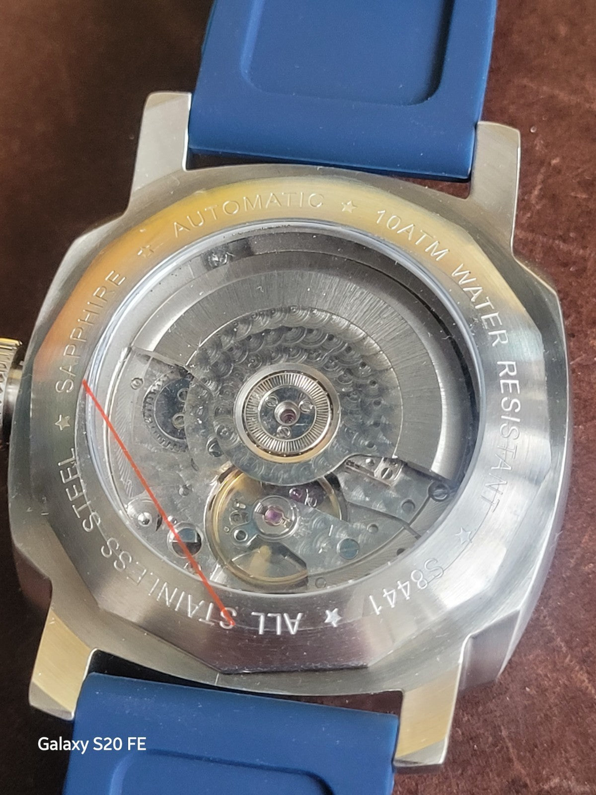Seagull Automatic Luxury Sandwich Divers Dial Blue And Green GMT Watch 100m 4
