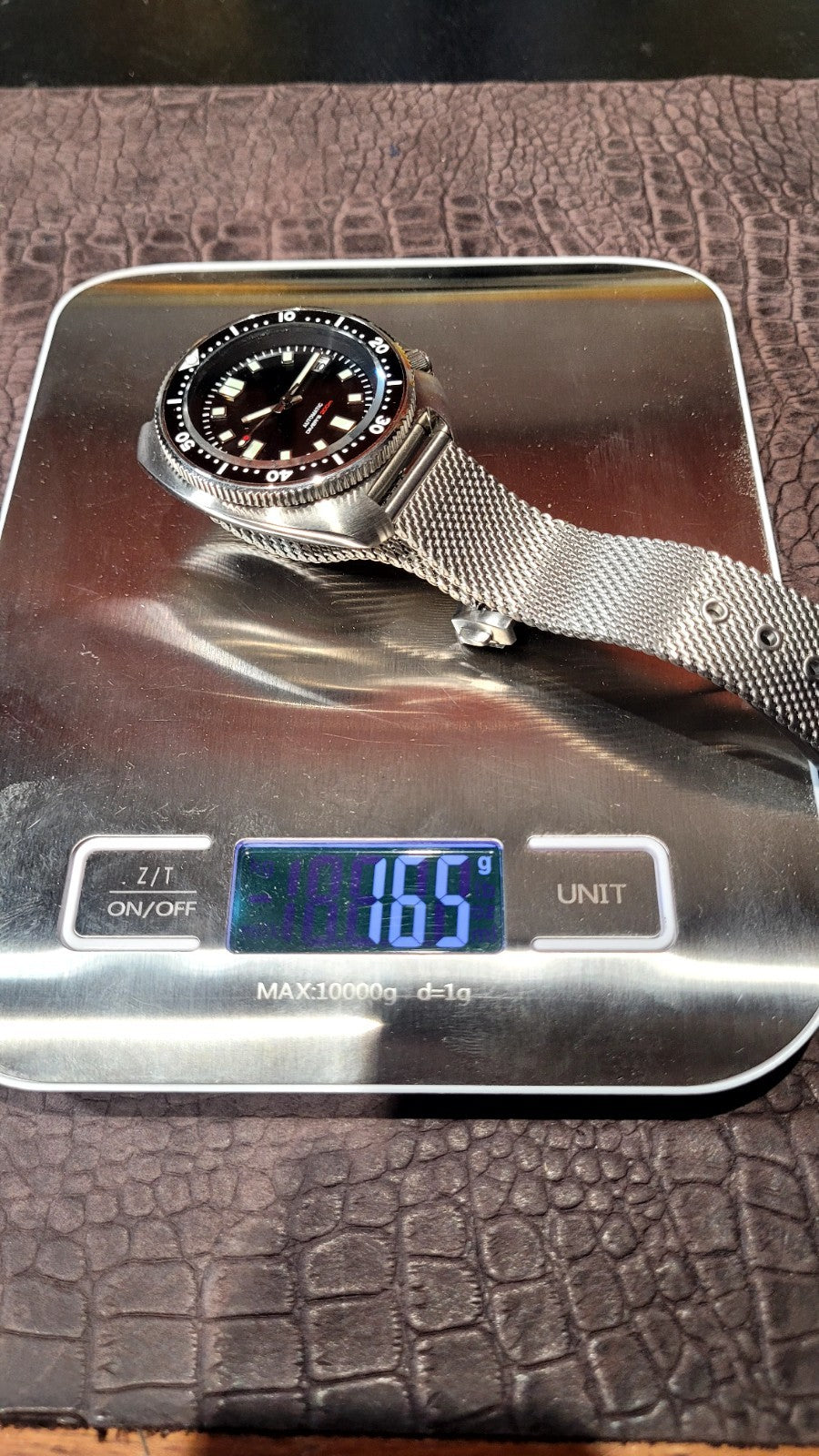 Mens Custom Automatic 'Willard' Turtle Black Divers Watch Japan NH35 SEIKO TMI.12