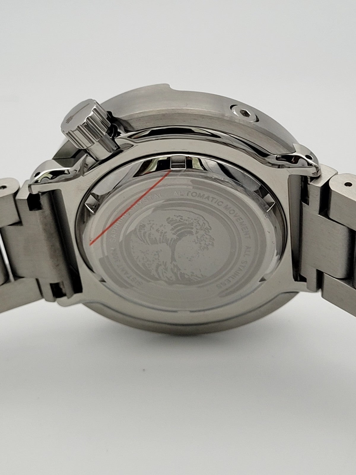 NH35 Automatic Divers Watch POSEIDON Heavyweight Black 'Tuna' 30ATM (SEIKO TMI) 15