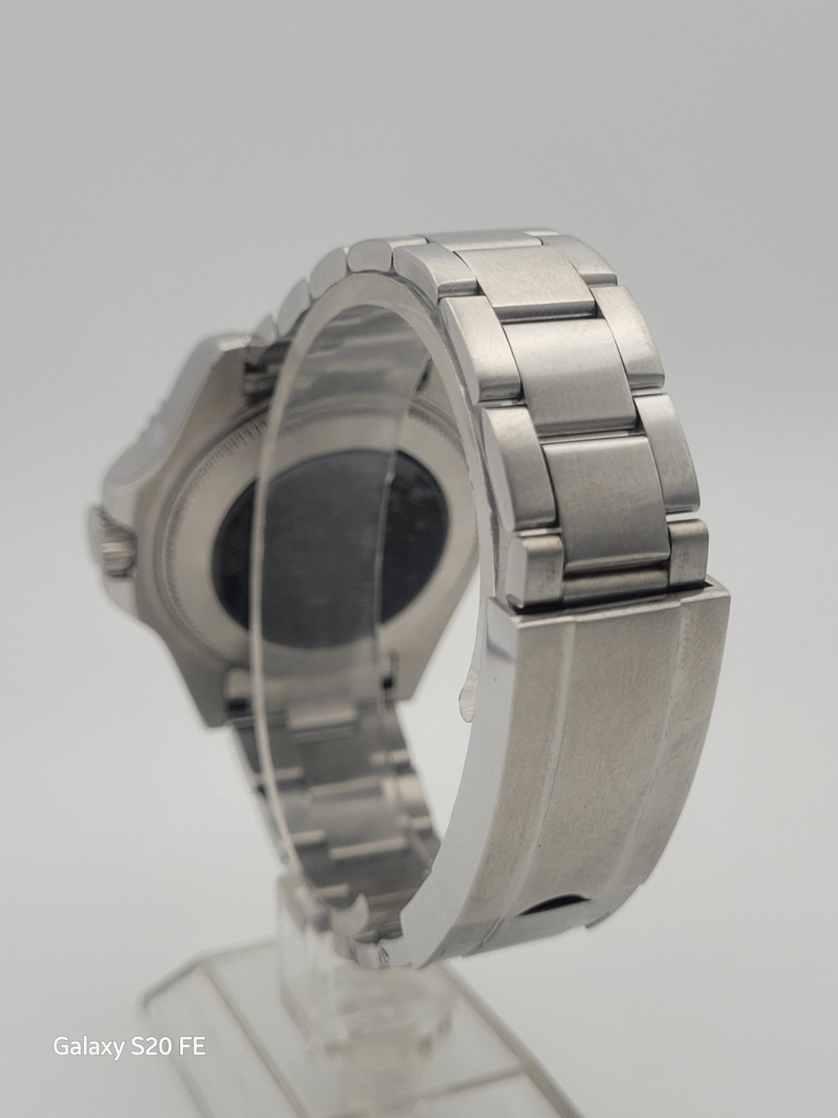 Men's Custom 43mm Black Divers Watch NH34 Seiko TMI Automatic Movt 100m GMT .4