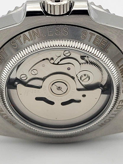 Real Madrid CF Club de Futbol Seiko TMI NH35 Automatic Movement Watch 100m Sapphire Glass Football