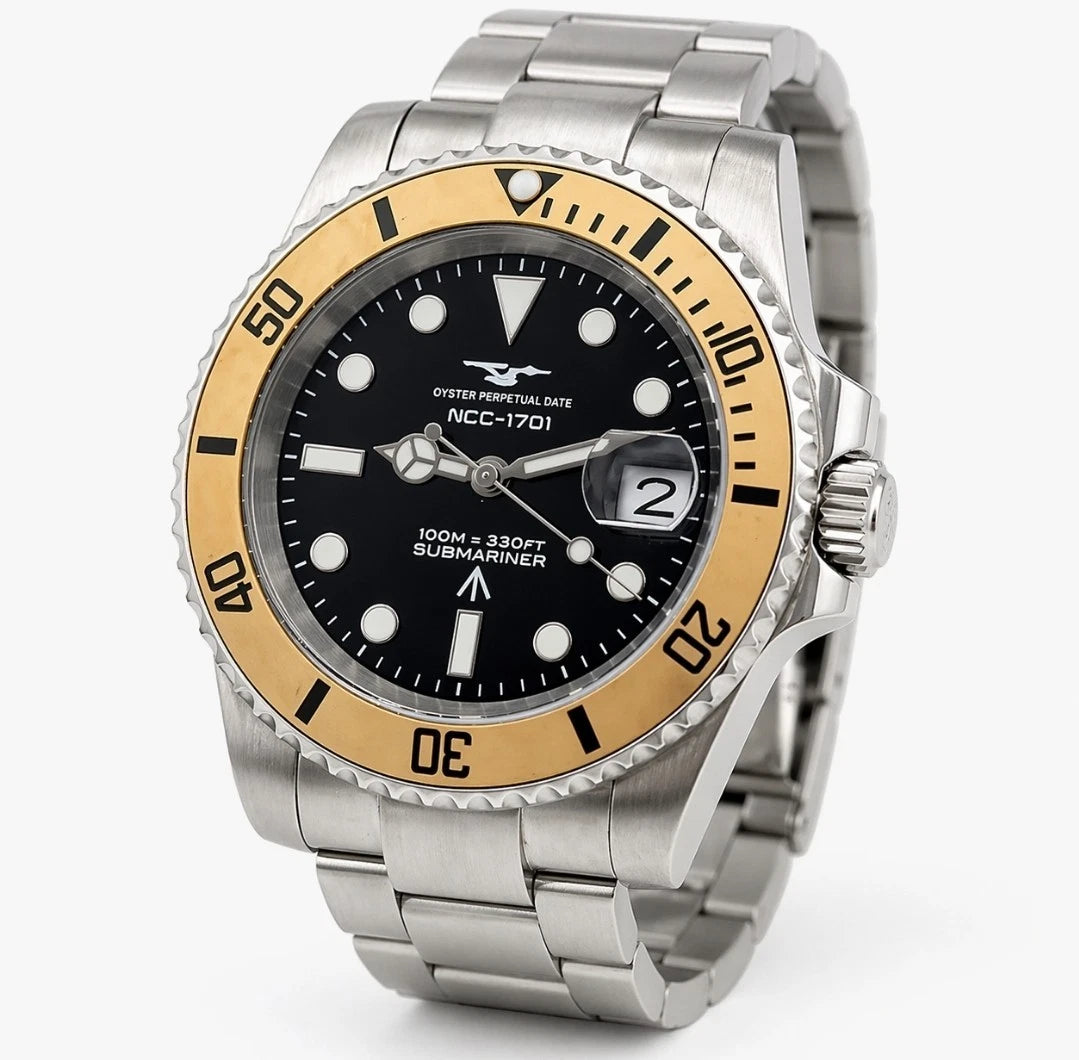 Cpt Kirk Automatic Watch Divers Watch Citizen Japan 100m Star Trek Trekkie