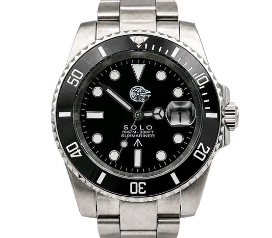 BLACK SOLO Automatic Divers Watch. Sapphire Ceramic 100m Star Wars