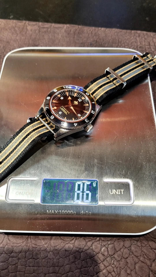 New Bond Automatic Dive Watch 41mm Sapphire Steel Black Dial 100m SPECTRE UK