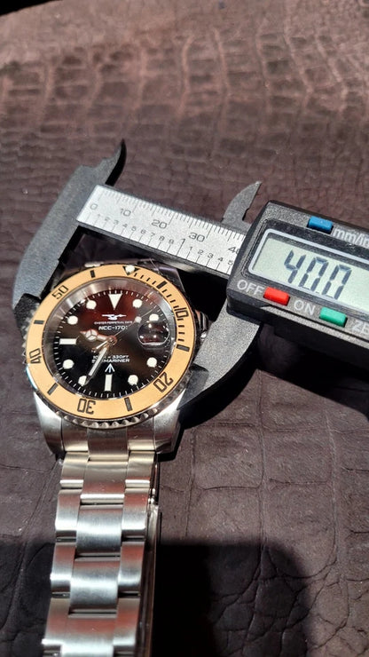Cpt Kirk Automatic Watch Divers Watch Citizen Japan 100m Star Trek Trekkie