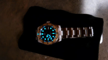 Cpt Kirk Automatic Watch Divers Watch Citizen Japan 100m Star Trek Trekkie