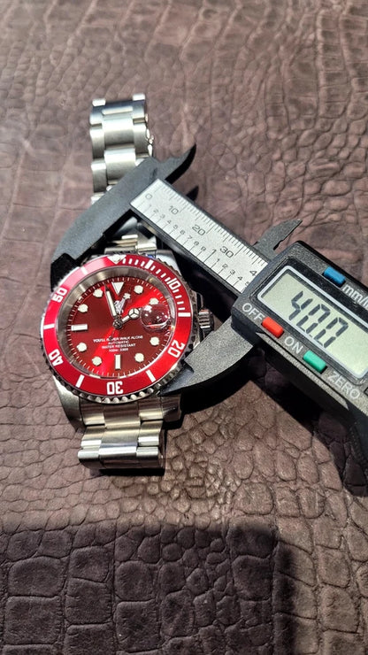 New Liverpool Football LFC Automatic Divers Watch Japan Citizen Miyota Red