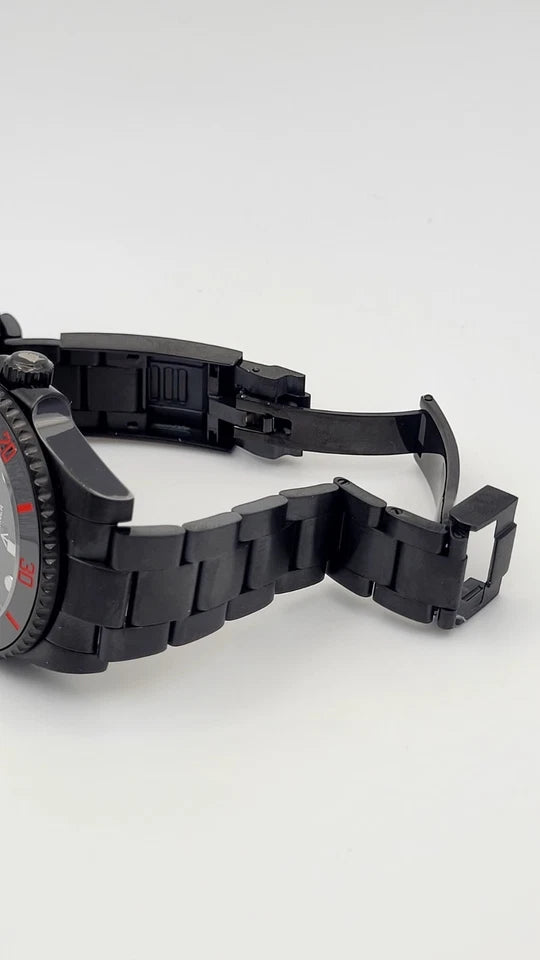 Black Atomatic Divers Watch STAR WARS DARTH VADER Ceramic Bezel Sapphire Glass