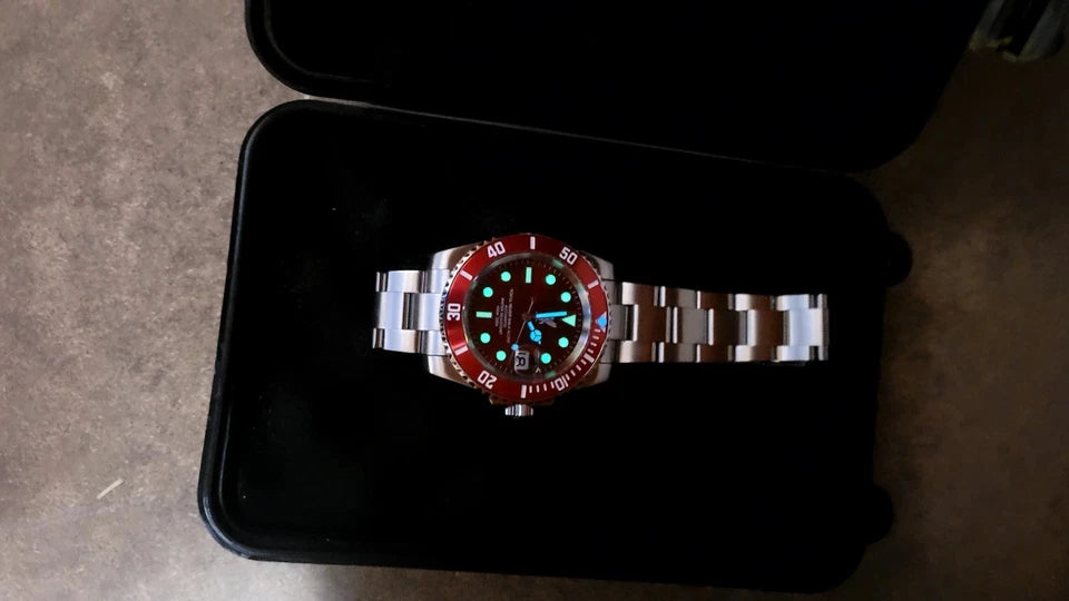New Liverpool Football LFC Automatic Divers Watch Japan Citizen Miyota Red