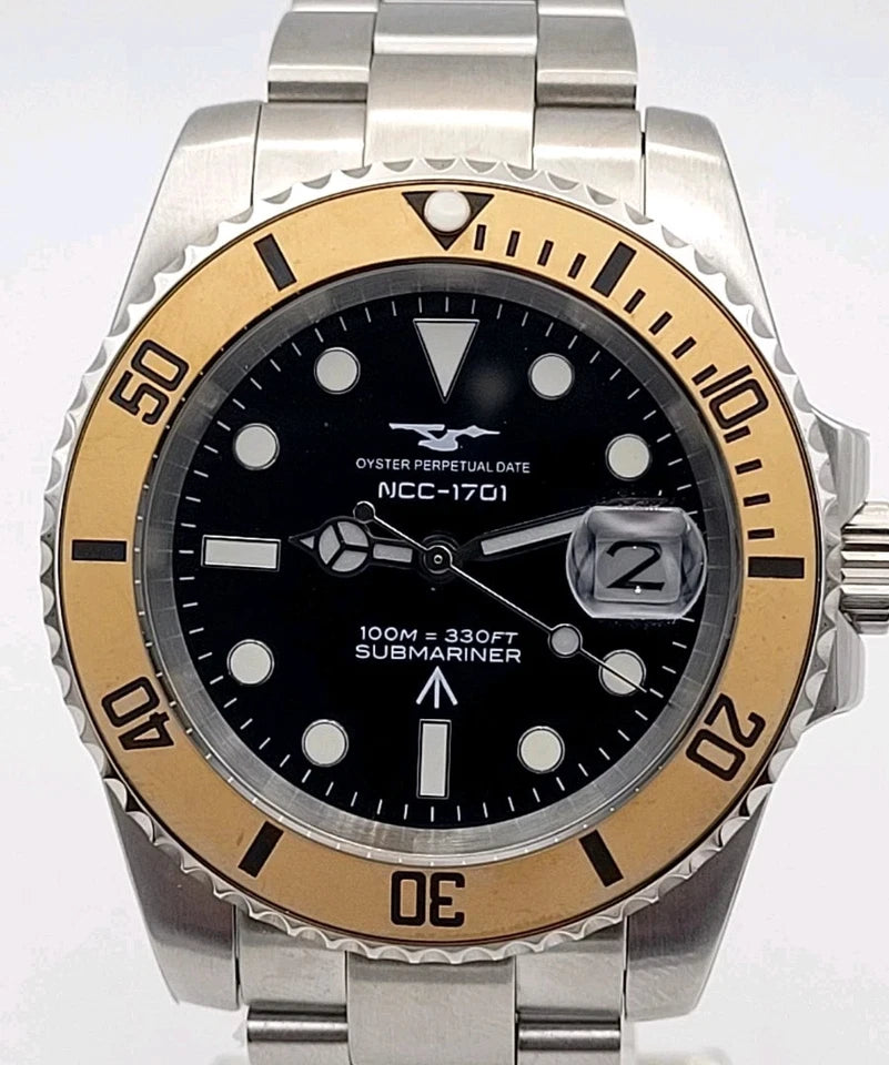 Cpt Kirk Automatic Watch Divers Watch Citizen Japan 100m Star Trek Trekkie