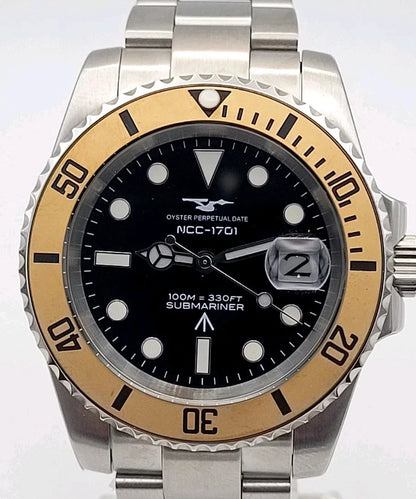 Cpt Kirk Automatic Watch Divers Watch Citizen Japan 100m Star Trek Trekkie