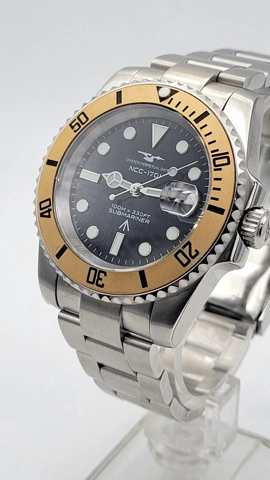 Cpt Kirk Automatic Watch Divers Watch Citizen Japan 100m Star Trek Trekkie
